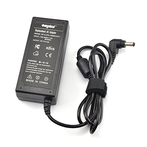 Sunydeal   Notebook Netzteil Laptop Ladekabel AC Adapter 19v 3 42A 5 5mm x 2 5mm 65W f  r Acer  Dell Inspiron  Dell Latitude  Toshiba Satellite