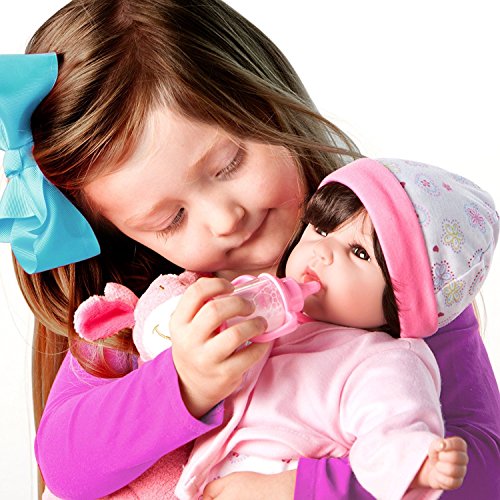 Paradise Galleries Great to Reborn Baby Doll Lifelike Realistic Looking, Tall Dreams Toy Gift Set, 48cm Soft Body Weighted Girls Baby, for Ages 3+
