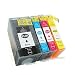 Produktbild N.T.T. 4er Set kompatibel zu HP 934XL HP 934 HP934 HP 935XL HP 935 HP935 Tintenpatronen für HP Officejet 6800 Series 6812 6815 6820 6822 6825 Pro 6200 Series Pro 6230 6235 6239 6830 6835 Drucker (1 Schwarz, 1 Cyan, 1 Magenta, 1 Gelb)