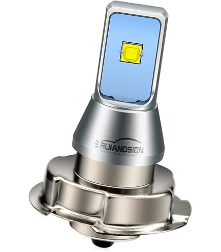 2 Lampadine LED BA20D Per Moto: 3000LM, AC/DC, Senza Polarità E Con Lente Proiettore!