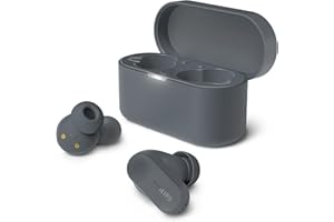 Philips TAT3509GY Noise Cancelling True Wireless In Ear Bluetooth Headphones - Small Buds. Natural Sound. Dynamic bass, Pocket-Sized Charging case, Clear Calls Ideal for Commuting and Excersie - Grey