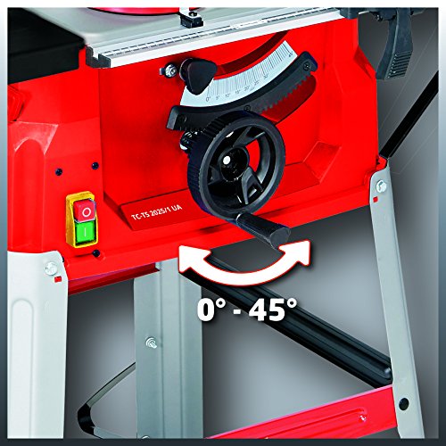 Einhell Tischkreissäge TC-TS 2025/1 UA (1800 W, Sägeblatt Ø250 x Ø30 mm, max. Schnitthöhe 85 mm, Tischgröße 642 x 487 mm) - 3