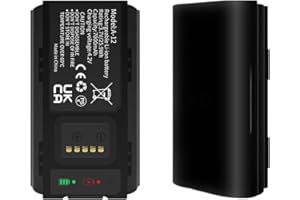 Adicop Akumulator zastępczy 7000 mAh do VMA2400 Arlo bezprzewodowy dzwonek do drzwi wideo: AVD2001B / AVD2001 Doorbell akcesoria do aparatu fotograficznego wielokrotnego ładowania (1 sztuka)