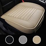 ✦Diseño Antideslizante - Esta funda asiento coche transpirable con fondo de goma antideslizante, no tóxico. Cada funda asiento incluye 2 hebillas de plástico, 2 ganchos de metal, bien sujeta la funda de asiento al asiento, fácil de instalar.