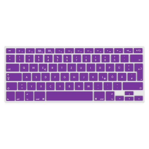 JAMMYLIZARD [ MacBook Air / Pro / Retina 13" 15" 17" ] Silikon Tastenschutz, LILA