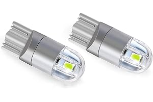 SageSunny t10 w5w luce di posizione a led luci notturne 12v 8000K blu 168194 indicatori di direzione a led per lampadina a piastra a luce notturna per moto-un anno di garanzia