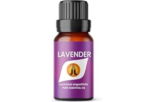 Aroma Energy | Lavender Essential Oil, 10ml | Essential Oils Fragrance for Diffuser for Home, Candle Making, Wax Melts, Cleaning, humidifier, Sleep | Pure, Natural, Vegan, Made in UK