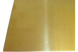 B&T Metall Messingblech 2,0 mm stark aus Ms63 (CuZn37), Oberfläche blank im Zuschnitt