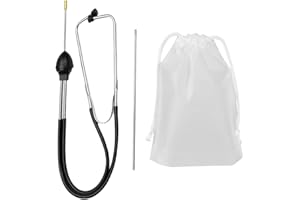 NXPWRC 1 Set Of Car Stethoscope, 1 Storage Bag, Engine Noise Judgment Tool, Noise Detector, Noise Tester, Repairman Accessories