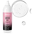 immetee Locks Braid Oil, Refreshes Dry & Itchy Scalp, Braid Oil for Braids, Locks, Twists, Cornrows, Promotes Stronger Edges & Adds Shine to Braids. 170ml/5.74fl oz