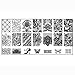 Oyedens 1PCS Nail Art Manicure Template Plate Image Stamp Stamping Plates DIY Tools