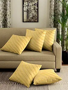 Boutique Bedding Embroided Silk Cushion Covers for Home Decor