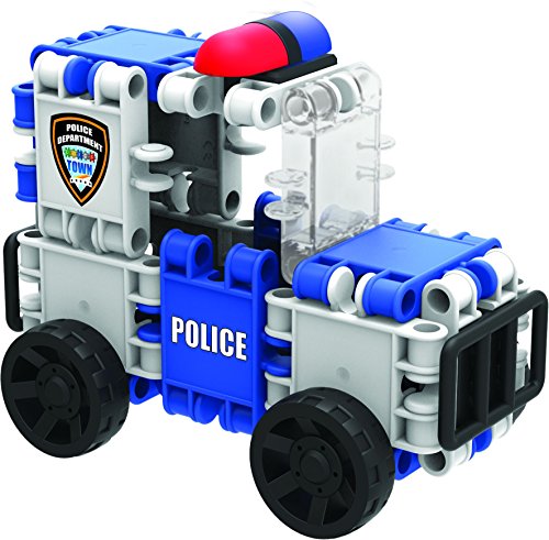 Clics Toys - Héroes policía Caja, 3 Modelos en 1 (BBM NV RC051)