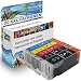 Produktbild Spetan Druckerpatrone Ersatz für Canon PGI-550 XL CLI-551 XL Multipack Schwarz BK Black Cyan Magenta für Canon Pixma MG5400 MG5450 MG5550 MG5650 MG6450 MG6650 MG7500 MG6350 MG7150 MG7550 MX725 MX925 IX6850 IP7200 IP7250 IP8750 IP7150, set Auswählen: :20er SET