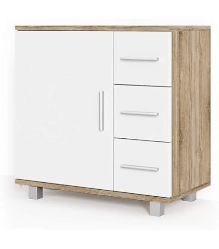 BDW Wasmachinekast 180x64x30 cm, Hoge badkamerkast, Hoge badkamerkast