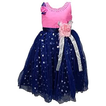 dark blue long frock