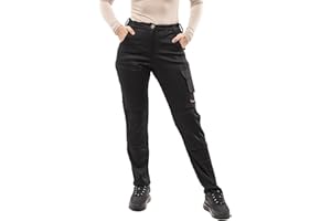 strongAnt Damen Arbeitshose komplett Stretch für Frauen Bundhose mit Kniepolstertaschen Schwarz Grau Weiß Pink