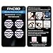 FINCIBO Round Screen Cleaner 4X Microfiber Sticker w/ Design for Smartphones RS.2029.00