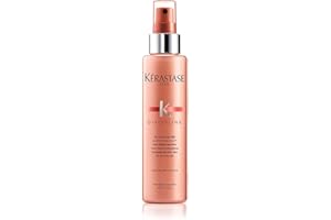 KERASTASE Kérastase | ochrona przed wysoką temperaturą do niesfornych i zniszczonych włosów, do połysku i z efektem zapobiegającym puszeniu się, Fluidissime Spray, Discipline, 150 ml