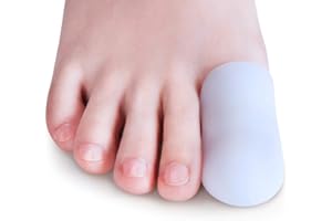 Sumiwish Silicona Dedos Pies, Protector Dedos Pie, Dedos de Los Pies, Silicona Pies Previene Callos y Ampollas, Para Hombres y Mujeres - 4 Pares Tamaño Grande