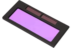 CHANGOR Welding Mask Auto Darkening Lens, 60mAh Solar Panel Welding Helmet Lens, LCD Welding Mask Lens for All Standard Welding Helmet Window Openings