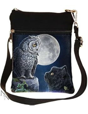 Lisa Parker , Damen Schultertasche mehrfarbig multi