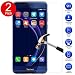 Produktbild MaxKu Huawei Honor 8 Pro / Honor V9 Schutzfolie, [2 Stück] Glasfolie Hartglas 9H Hardness Panzerglas Displayschutz Anti-Kratz Displayschutz für Huawei Honor 8 Pro / Honor V9