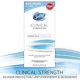 Secret Clinical Strength Invisible Solid Women's Antiperspirant & Deodorant Completely Clean Scent 2.6 Ounce