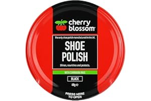DTD QUALITY MATTERS Cherry Blossom Shoe Polish Shines, Nourishes & Protects With Carnauba Wax Available In All Styles Preventing Footwear From Cracking Available In All Traditional Colours