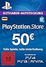 PlayStation Store Guthaben-Aufstockung 50 EUR  [PS4, PS3, PS Vita PSN Code - deutsches Konto]