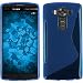 Produktbild PhoneNatic Case für LG V10 Hülle Silikon blau S-Style Case