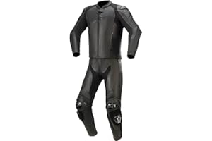 Alpinestars GP Plus V3 Graphite 2-Teiler Motorrad-Lederkombi