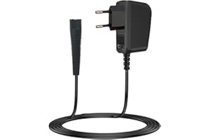 LIANSUM 12V 0.4A Chargeur pour Braun Rasoir électrique Série 9 7 5 3 1 Remplacement Cordon d'Alimentation, 3000s 3040s 340s 390cc 5190cc 6620 760cc 790cc 9090cc 7020s 9095cc 390cc 190s 310 350cc Adaptateur