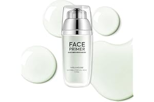 VIOLA HOUSE Face Primer, Imprimación para el Tono Facial, Ilumina y Alisa la Piel y Rellena las Líneas Finas, Prebase Maquillaje Prebase Correctora. 35ml (green)