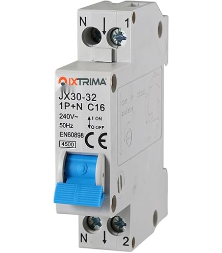 417308 Disjoncteur Moteur Magnétothermique MPX³32S - Réglage Thermique 4A à 6A - Pouvoir De Coupure 100kA En 415V - Professionnel