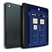 Produktbild Stuff4® PU-Leder Hülle/Case/Brieftasche für Apple iPad Air 2 Tablet/Blau Muster/Tardis Telefonzelle Kunst Kollektion