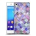 Produktbild Offizielle Micklyn Le Feuvre Purpur Dekorativ Marocco Soft Gel Hülle für Sony Xperia Z3+ / Z3 Plus / Z4