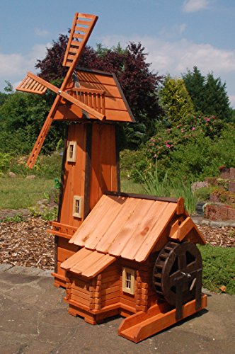Windmühle mit integrierter Wassermühle++kugelgelagert - 2