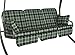 Produktbild Angerer Comfort-Schaukelauflage 3-Sitzig Design Rio grün