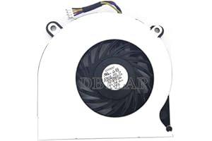DBTLAP portable CPU ventilateur pour Dell Latitude E6400 Precision M2400 ventilateur FX128 F750 UDQFRZH08CCM DC280004IP0 DFS531005MC0T P/N:0FX128 ZB0506PFV1-6A 13.V1B3426.F.GN Q