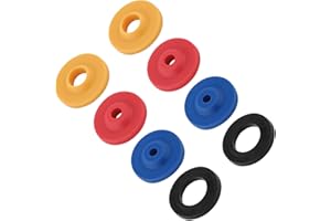 SAVITA 8 Pièces Limiteur De Débit d'Eau, Silicone Limiteur de Débit Douche en 4 Spécifications Limiteur Débit Eau pour Pommeau de Douche Douches à Main