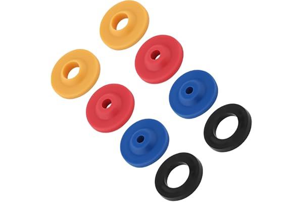 8 Pièces Limiteur De Débit d'Eau, Silicone Limiteur de Débit Douche en 4 Spécifications Limiteur Débit Eau pour Pommeau de Douche Douches à Main