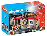 playmobil usa feuerwehr CASE STATION FEUERWEHR 5663 Playmobil 5663 - Mitnahme-Feuerwehrstation