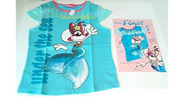 maglietta azzurra bimba