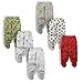 Nammababy Unisex Kid's Pajama with Booties 2196858685867 Multicolor 6-9 months