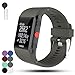 Produktbild Für POLAR Trainingcomputer V800 GPS Sport Ersatz Uhrarmband Gurt - iFeeker Weich Silikon Metall Schließe Uhr Gürtelschnalle Armband für Polar V800 GPS Sportuhr mit Tools