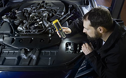 Brennenstuhl LED Taschenlampe mit Batterie / SMD LED Handleuchte mit 8 + 1 hellen SMD-LEDs (4 Stunden Leuchtdauer, drehbarer Haken, Magnet) Farbe: schwarz/gelb - 6