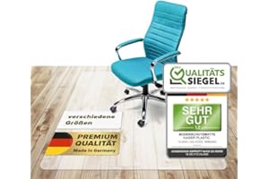 ‎KAISER PLASTIC Kaiser Bodenschutzmatte transparent 90x120 cm - Schreibtischunterlage durchsichtig - Schreibtischstuhl Unterlage -Schreibtischstuhlunterlage rutschfest - Schutzmatte Bürostuhl - Stuhlunterlage