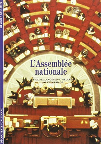 couverture de : L'Assembl&eacute;e nationale