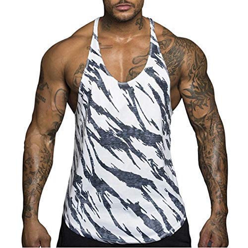 Hommes Débardeur Sport Séchage Rapide T-Shirt sans Manches Respirant Musculation Gym Running